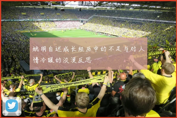 姚明自述成长经历中的不足与对人情冷暖的淡漠反思